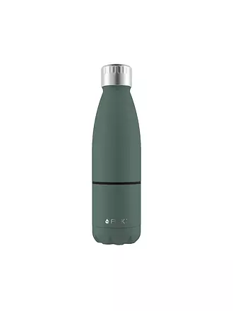 FLSK | Isolierflasche - Trinkflasche mit Becher 0,7l Ridge-Green | 